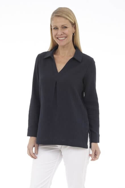 Collared Long Sleeve Shirt