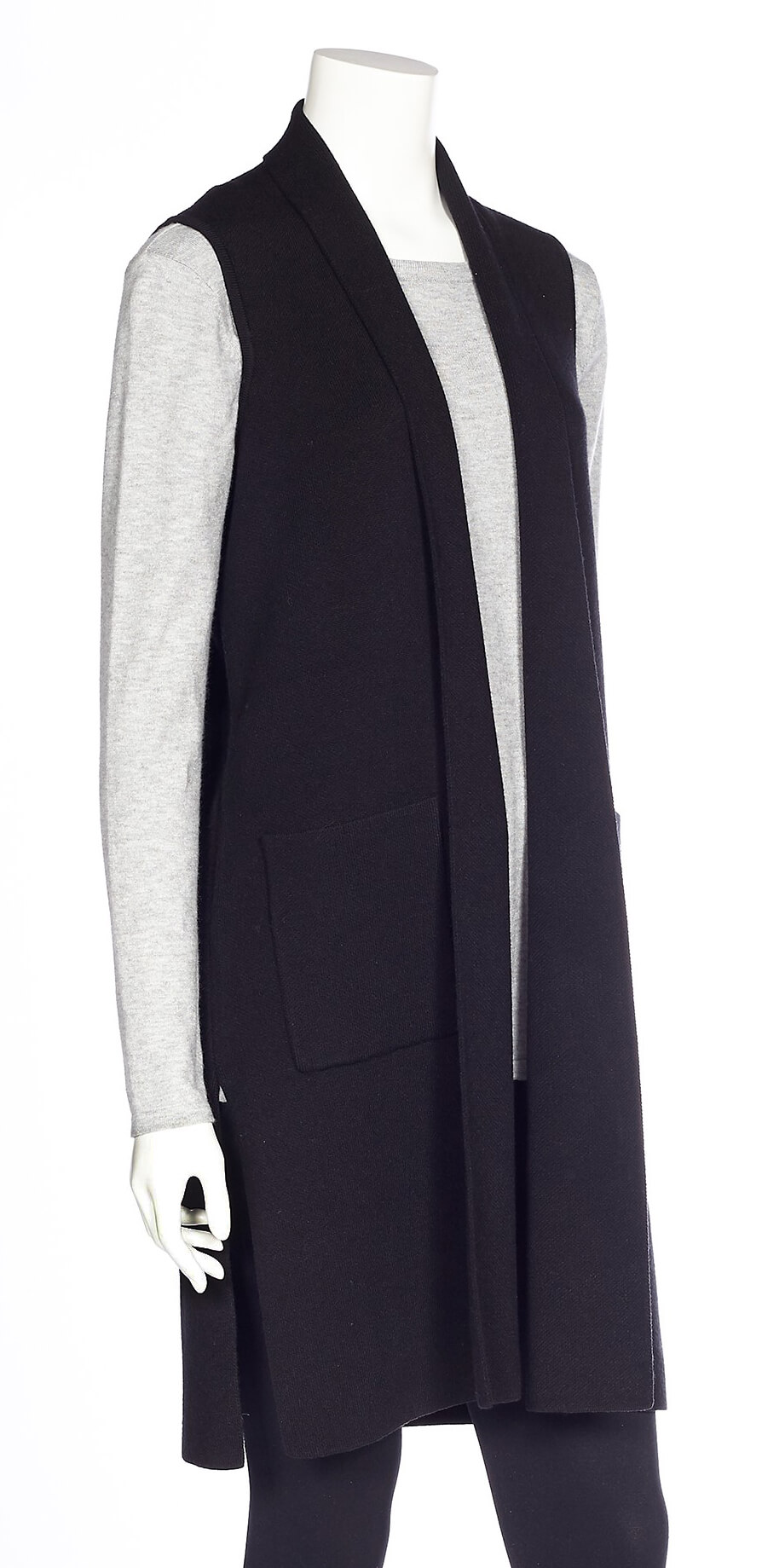 Sleeveless Long Vest DKR & Company Apparel / Clothes Out Trading