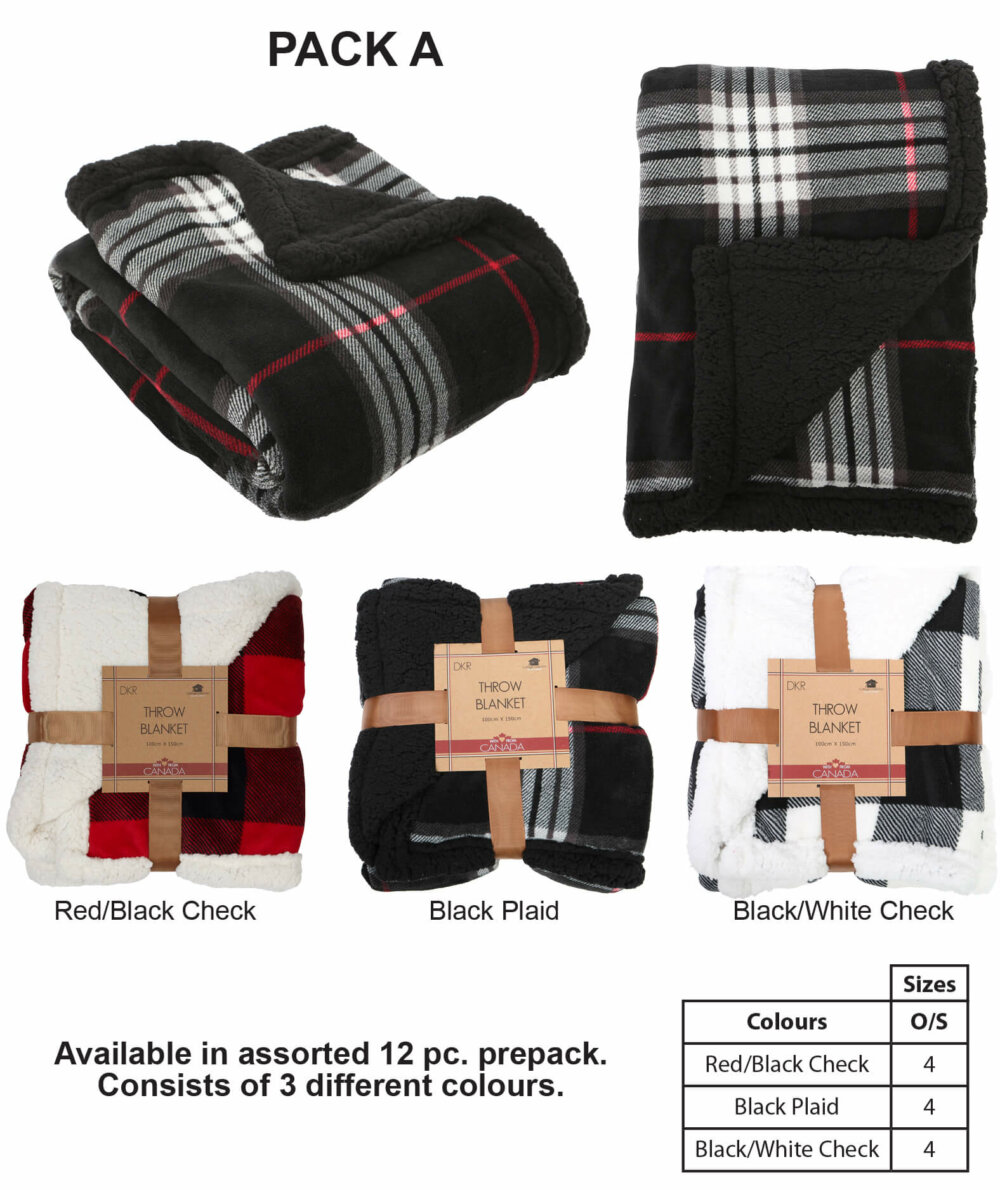 Buffalo Check Throw Blanket - Image 2