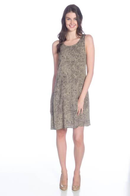 Scoop Neck A-Line Tank Dress