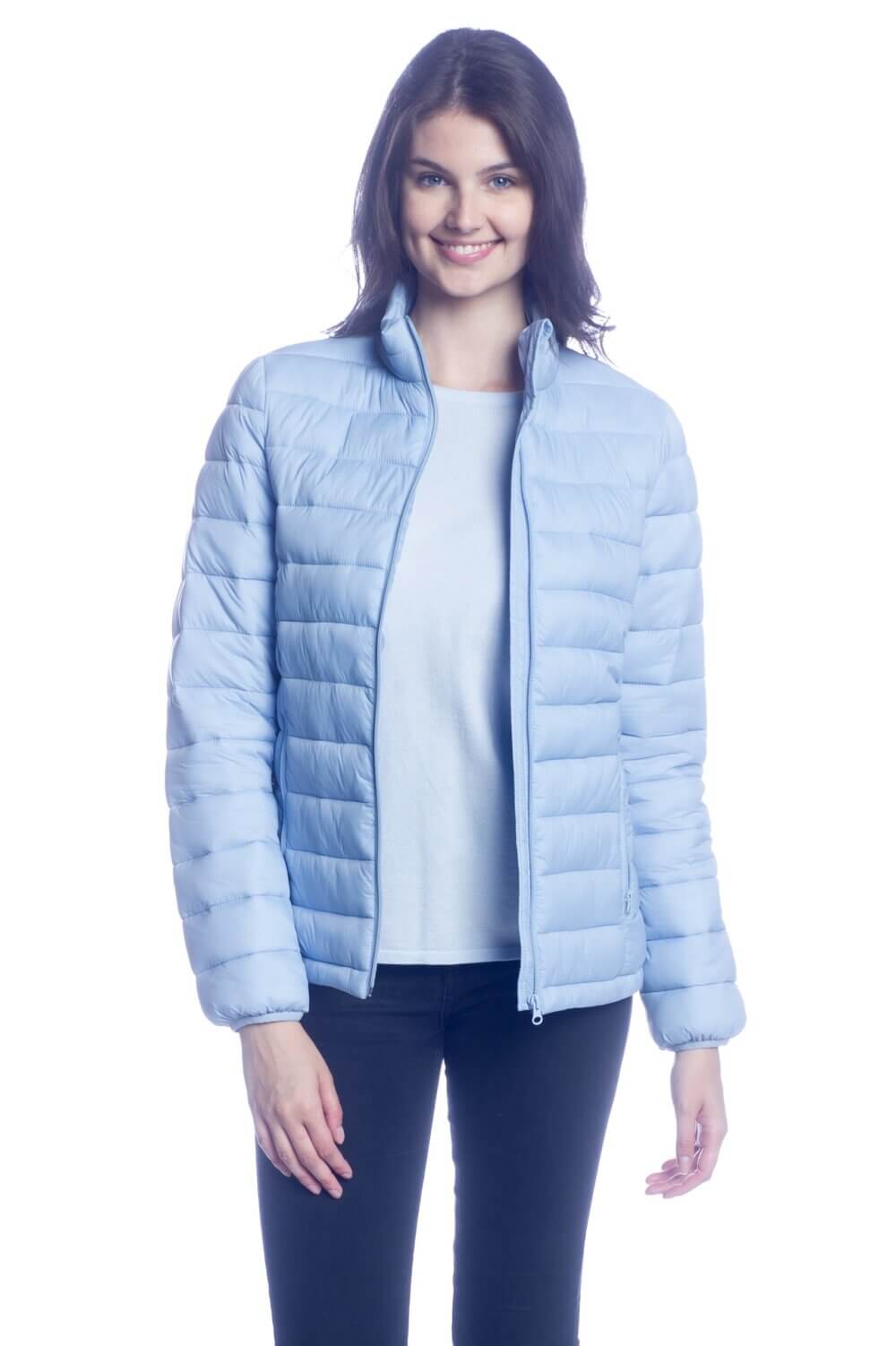 Padded Jacket with Zipper Pockets - Image 6