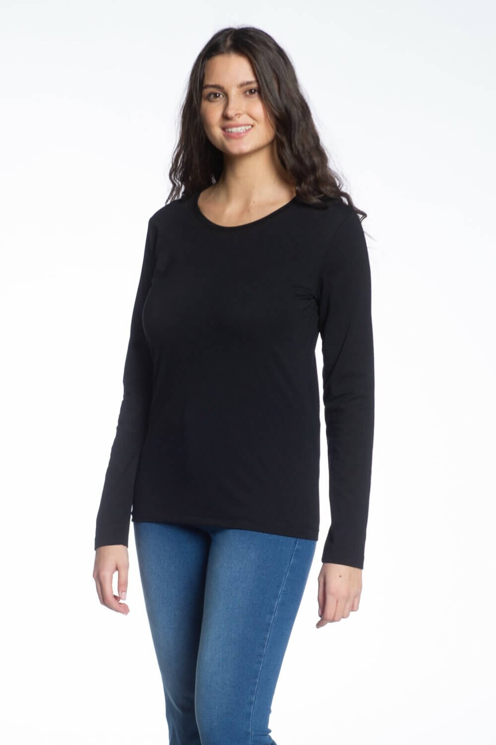Long Sleeve Crew Neck Top - Image 5