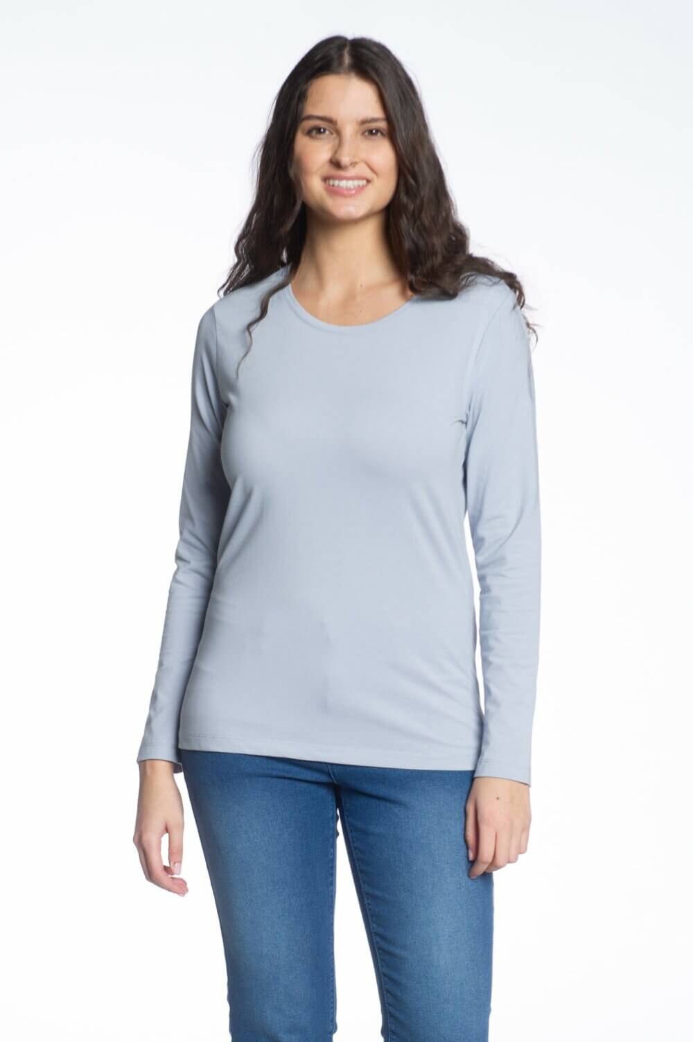 Long Sleeve Crew Neck Top - Image 4