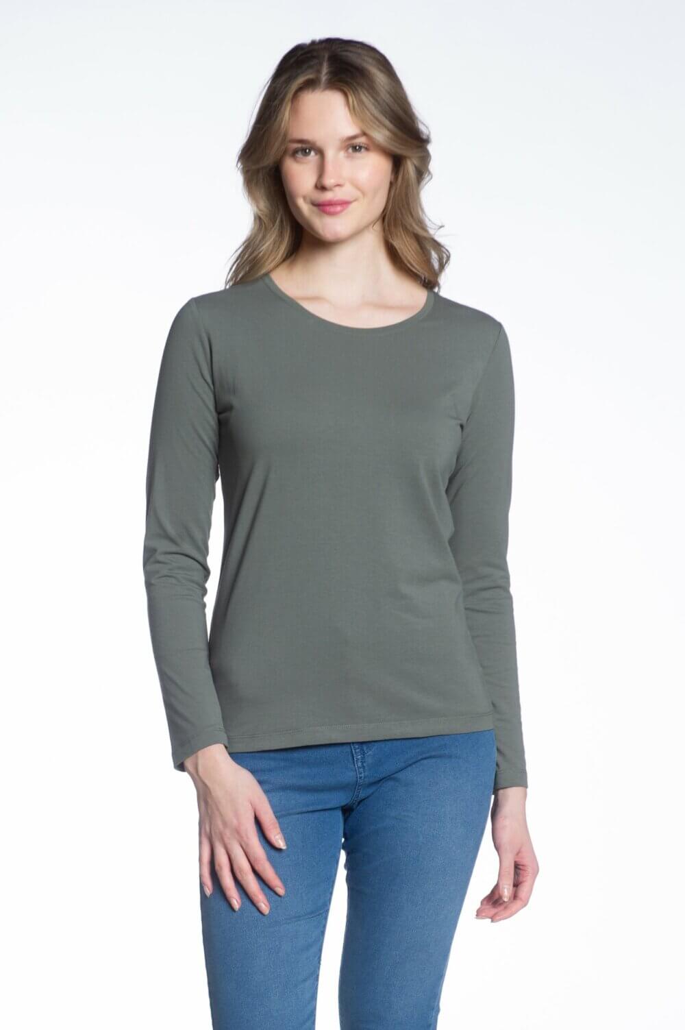 Long Sleeve Crew Neck Top - Image 3