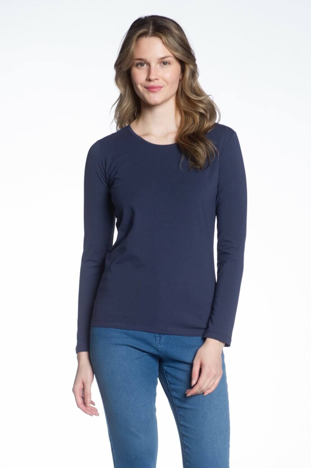 Long Sleeve Crew Neck Top - Image 8