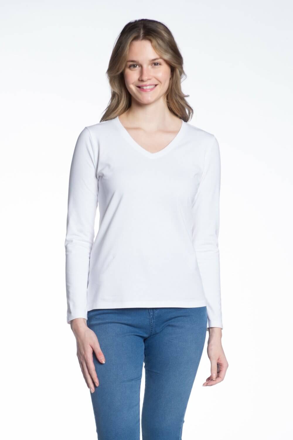 Long Sleeve V-Neck T-Shirt