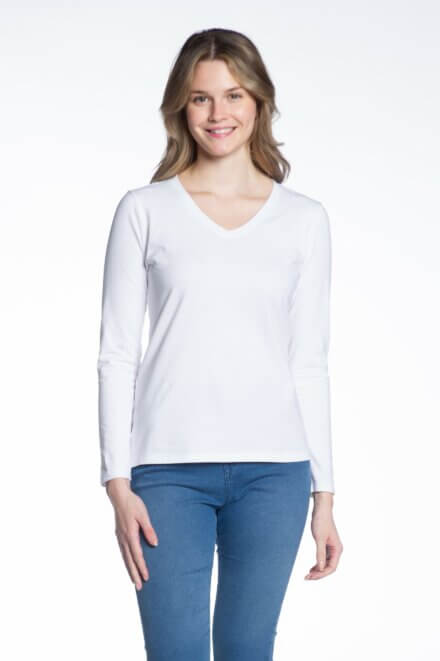Long Sleeve V-Neck T-Shirt