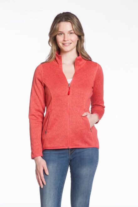Ladies Full Zip Jacket with Pockets
