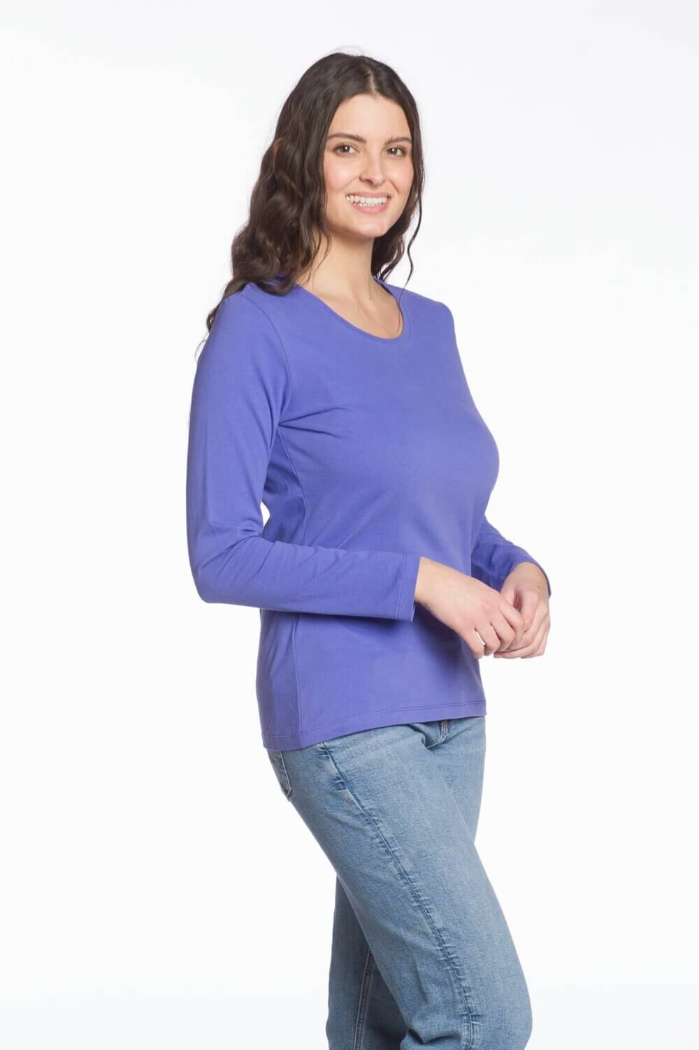 Long Sleeve Crew Neck T-Shirt - Image 5