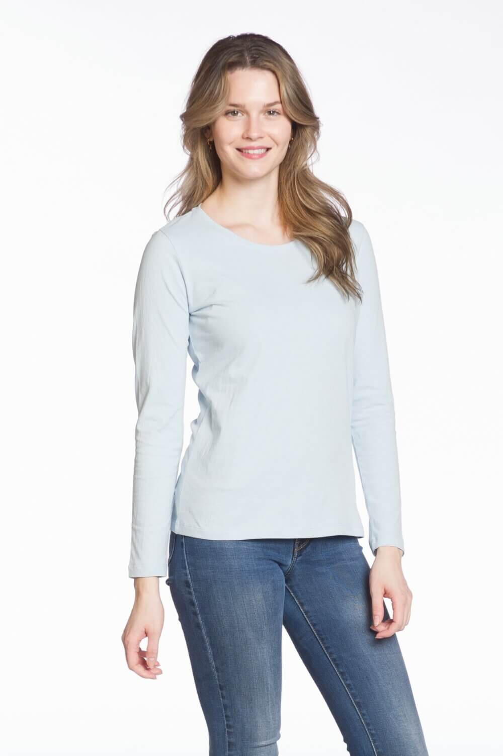 Long Sleeve Crew Neck T-Shirt - Image 7