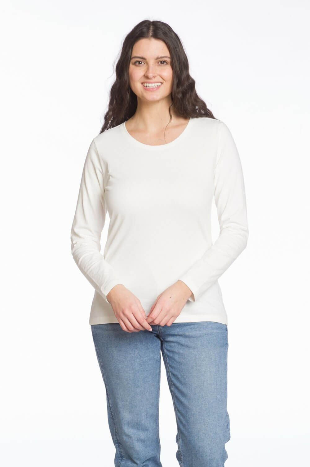 Long Sleeve Crew Neck T-Shirt - Image 3