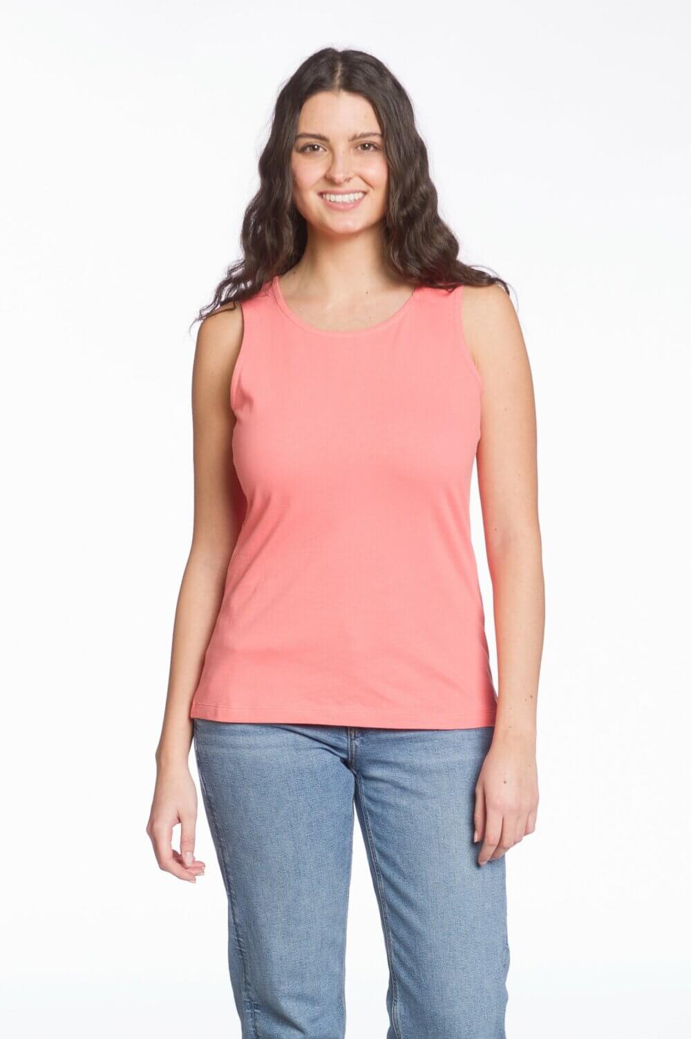 Sleeveless Crew Neck Tank Top - Image 3