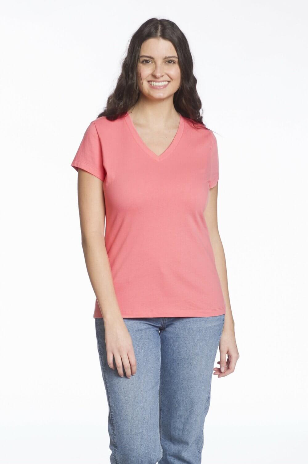 Short Sleeve V-Neck T-Shirt - Image 7