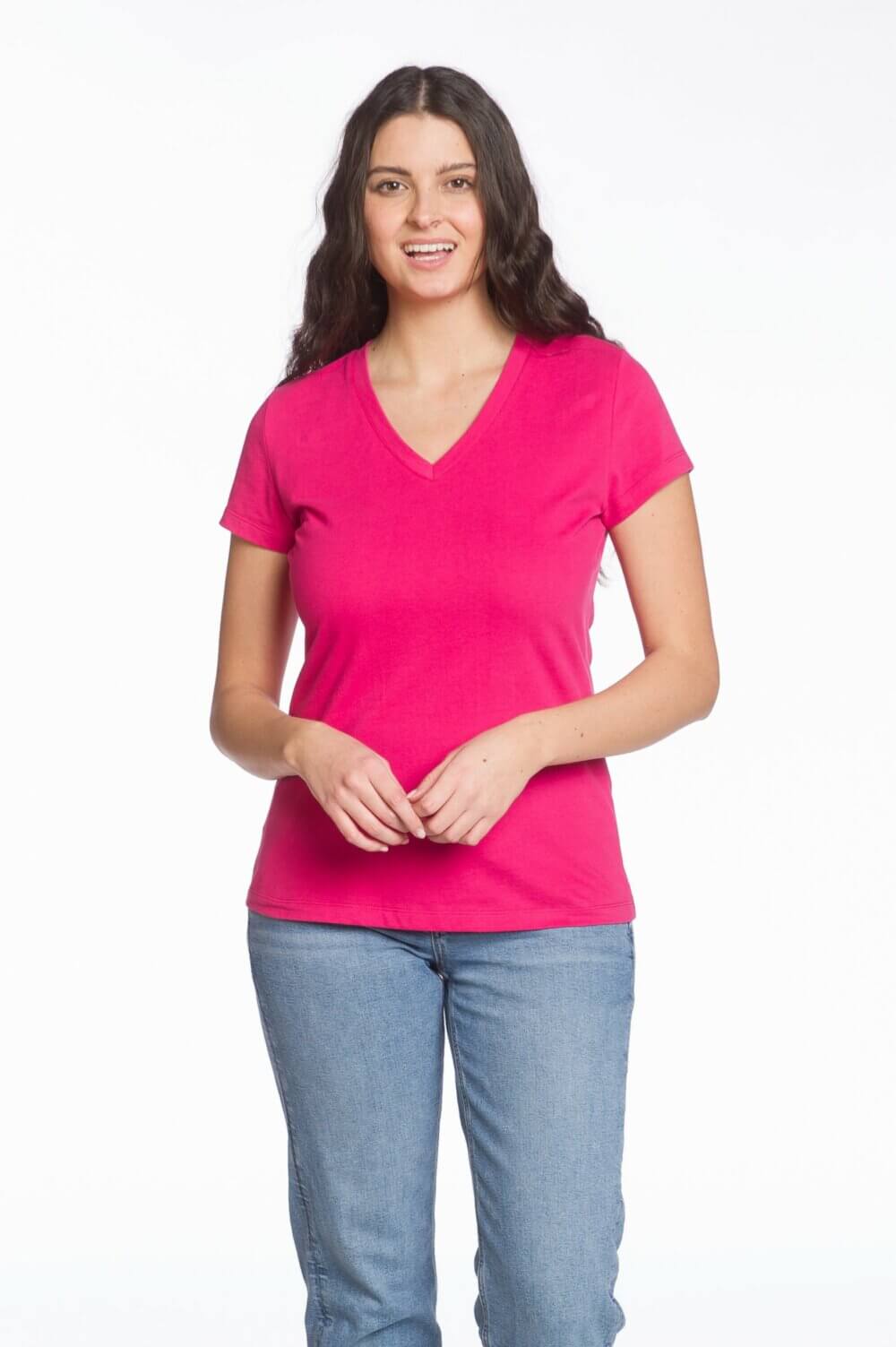 Short Sleeve V-Neck T-Shirt - Image 5