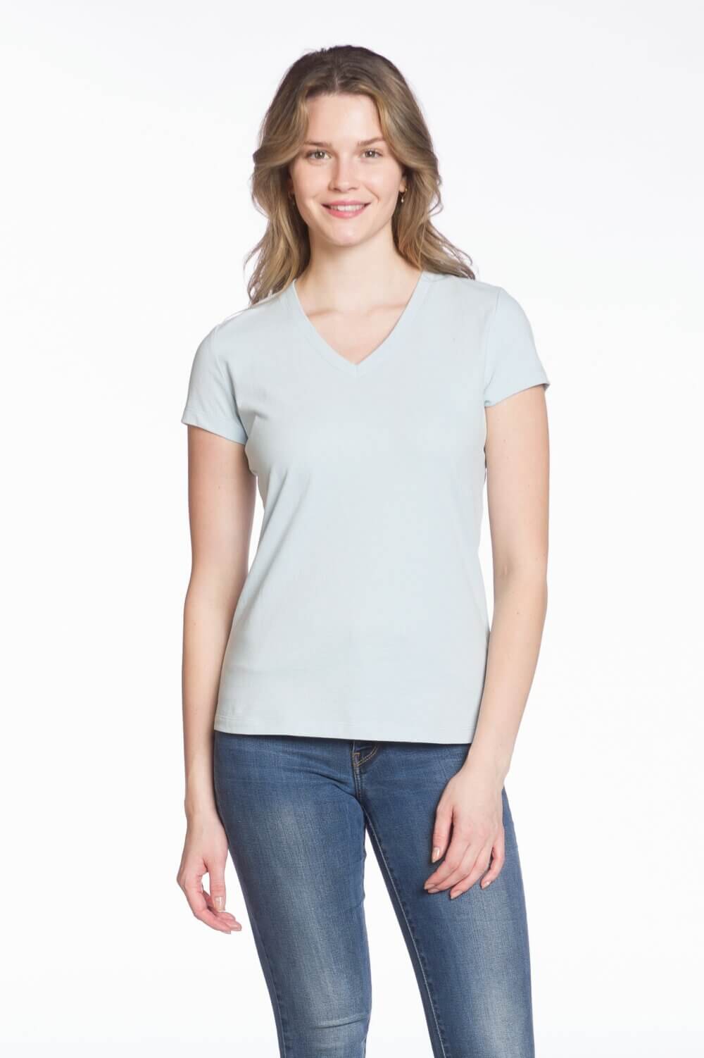 Short Sleeve V-Neck T-Shirt - Image 4