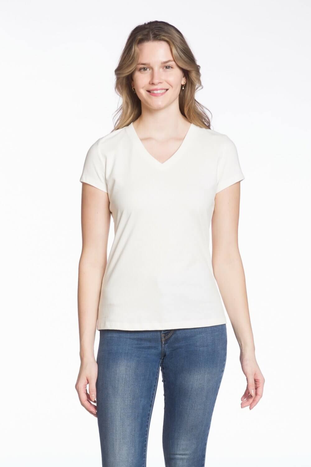 Short Sleeve V-Neck T-Shirt - Image 3