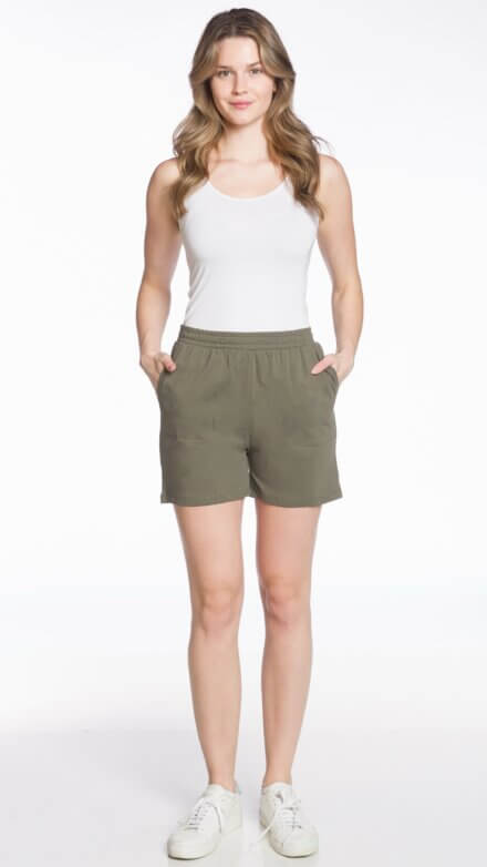 Pull-On Short with Pockets