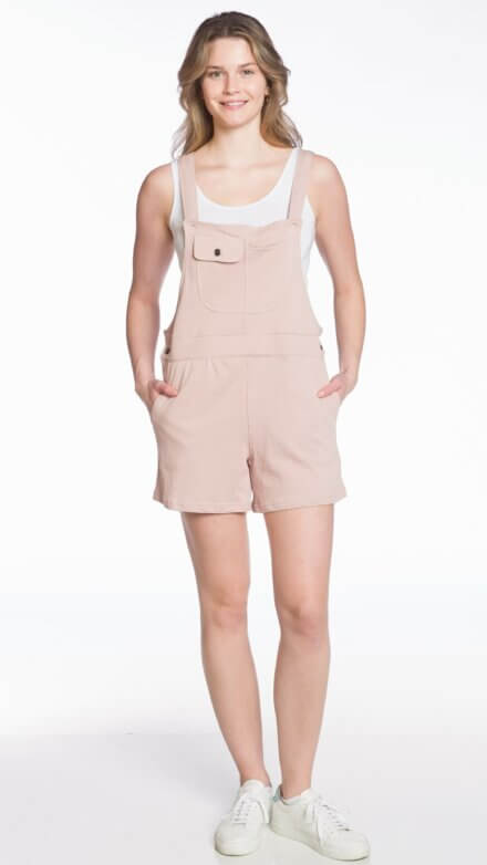 Shortall with Adjustable Shoulder Straps