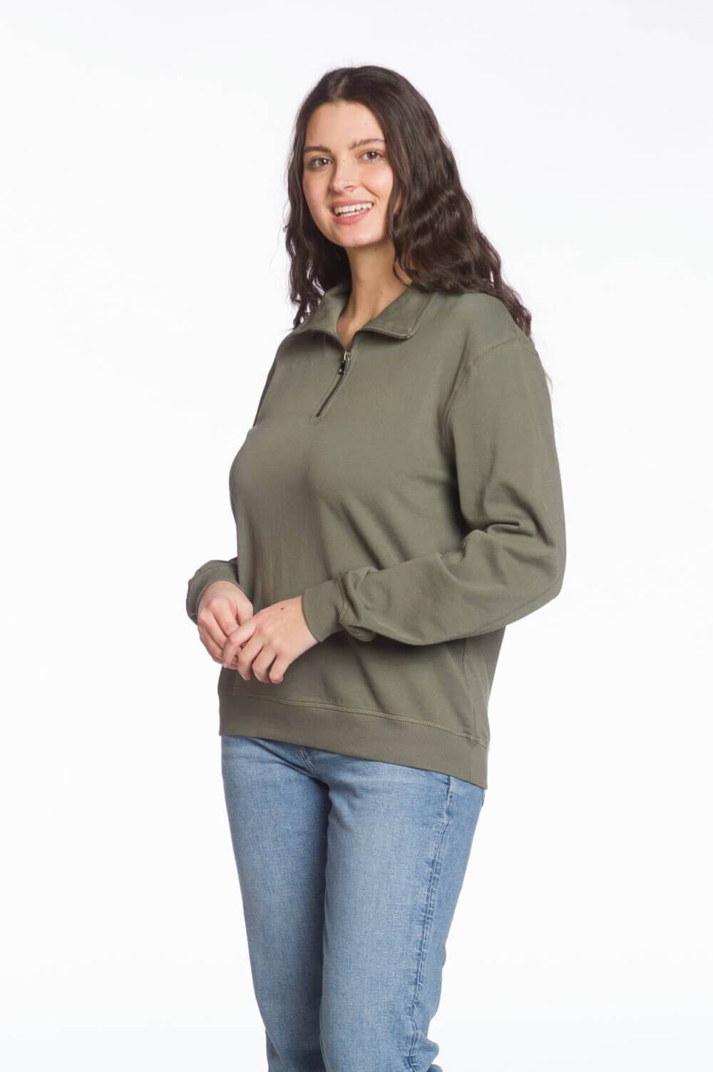Long Sleeve 1/4 Zip Pullover - Image 5