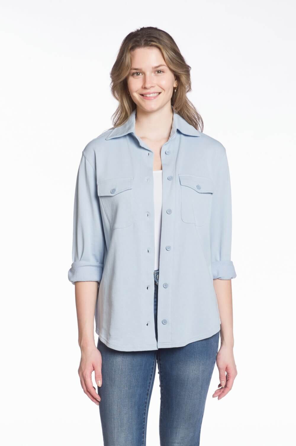 Button up deals fleece shirt