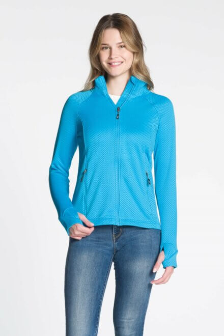 Ladies Full Zip Knit Jacket