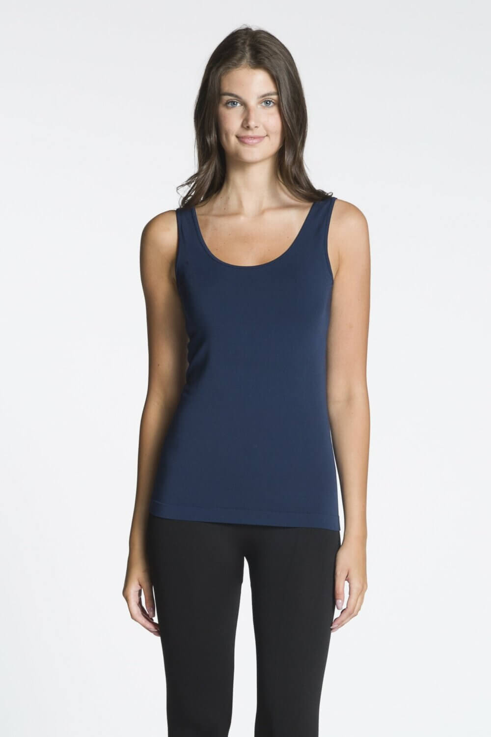 Bamboo Seamless Fitted Tank Top - Image 2