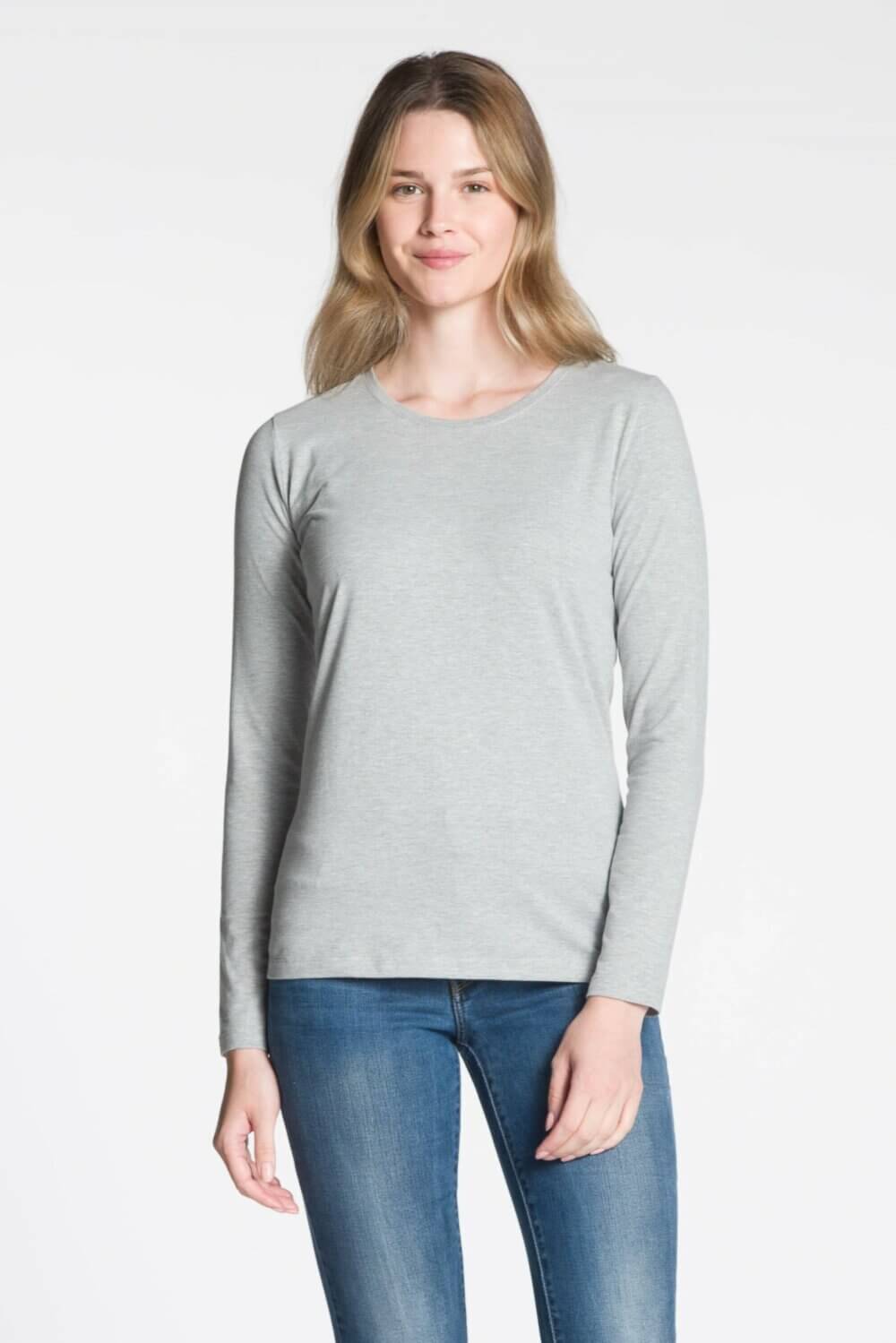 Long Sleeve Crew Neck Top