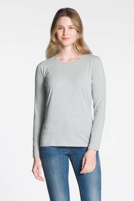 Long Sleeve Crew Neck Top