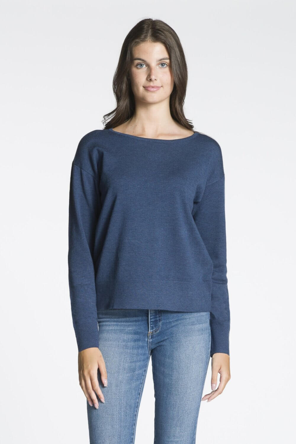Long Sleeve Crew Neck Sweater - Image 5