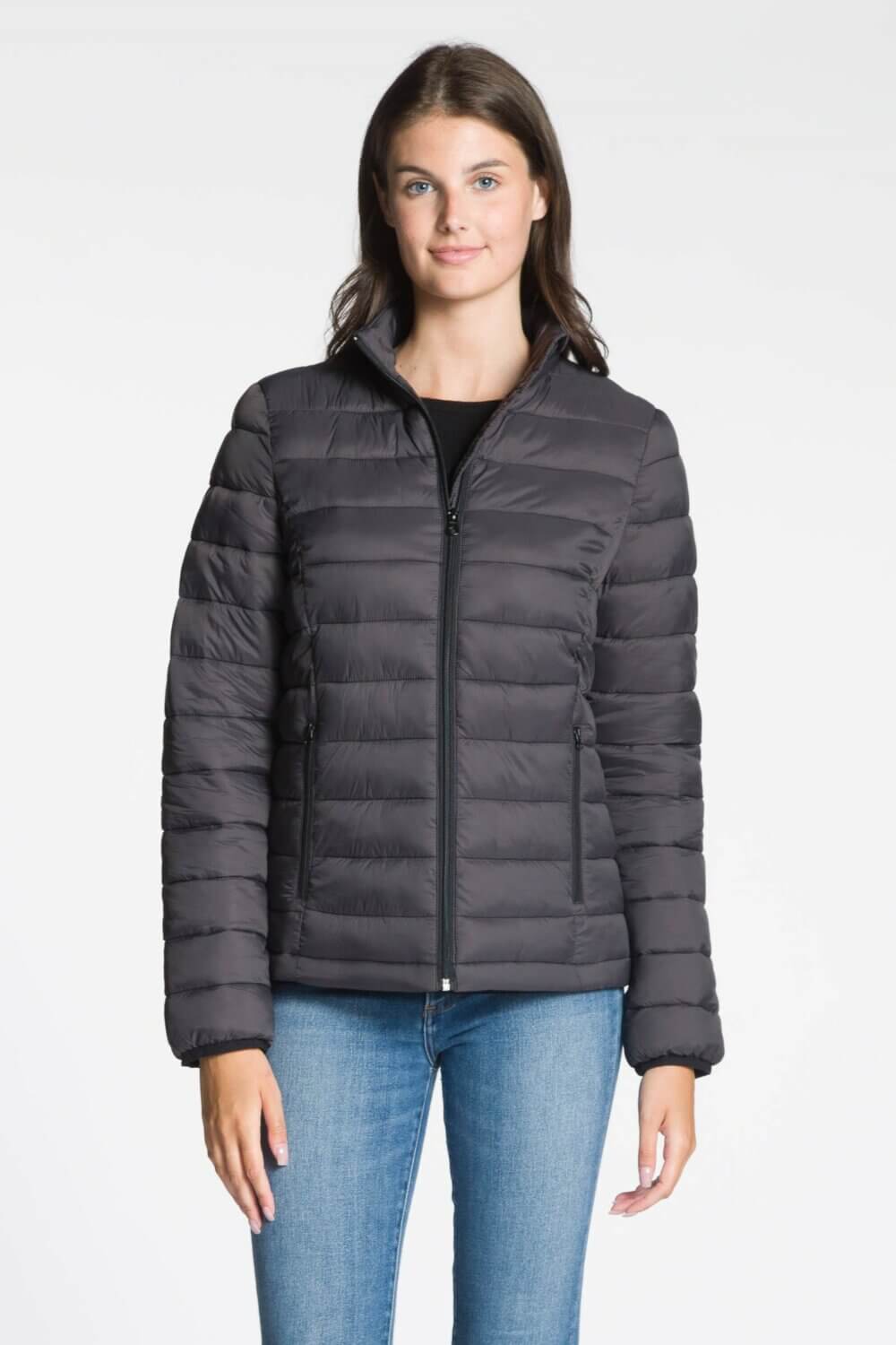 Padded Jacket with Zipper Pockets - Image 2