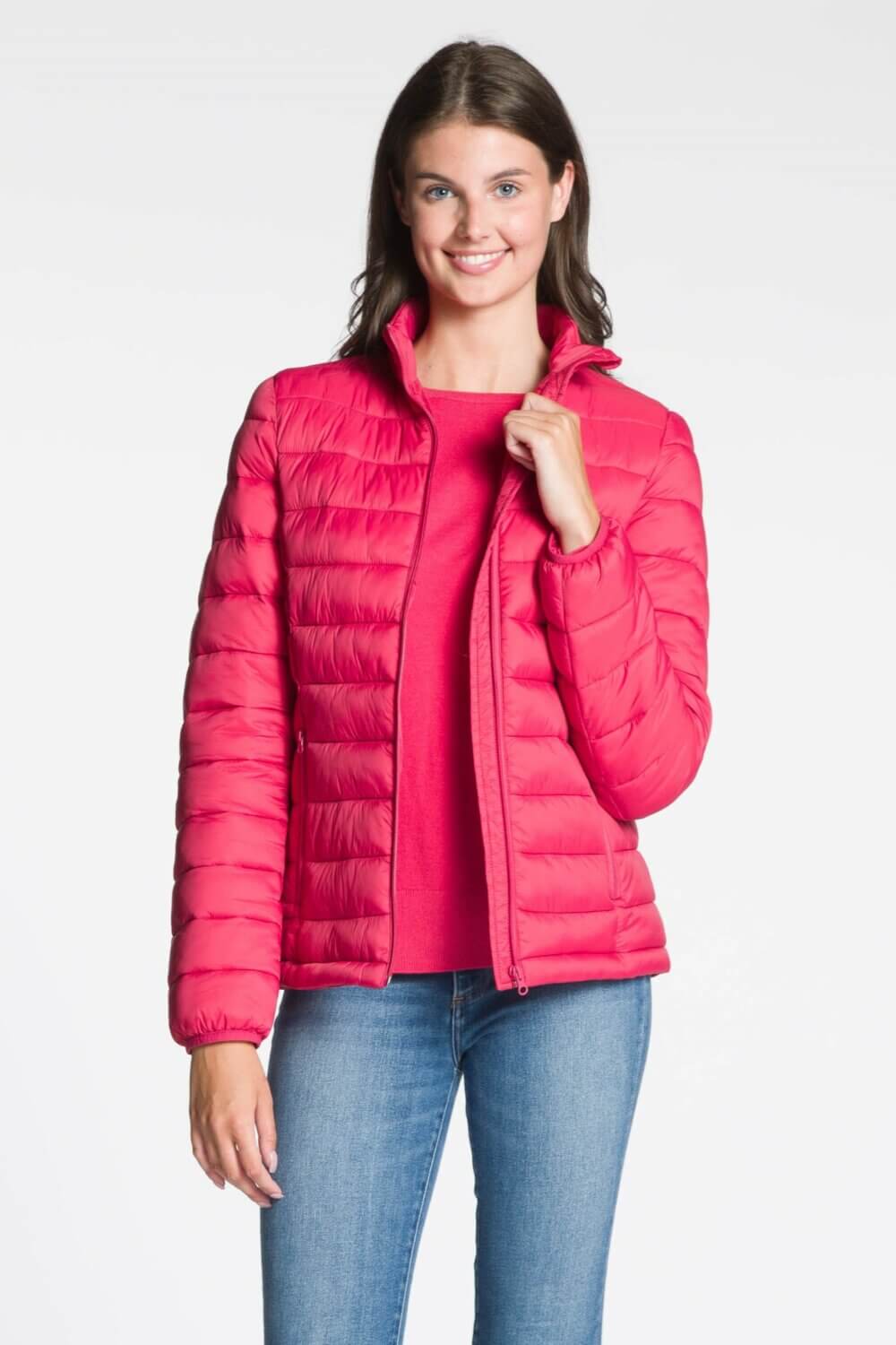 Padded Jacket with Zipper Pockets - Image 5