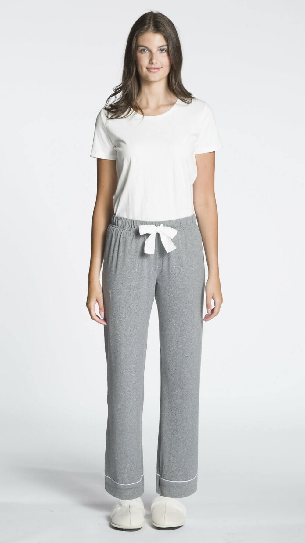Ladies Solid PJ Pant
