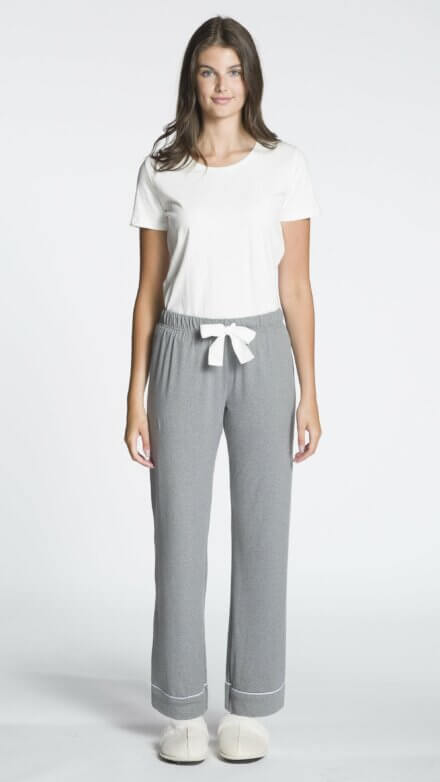 Ladies Solid PJ Pant