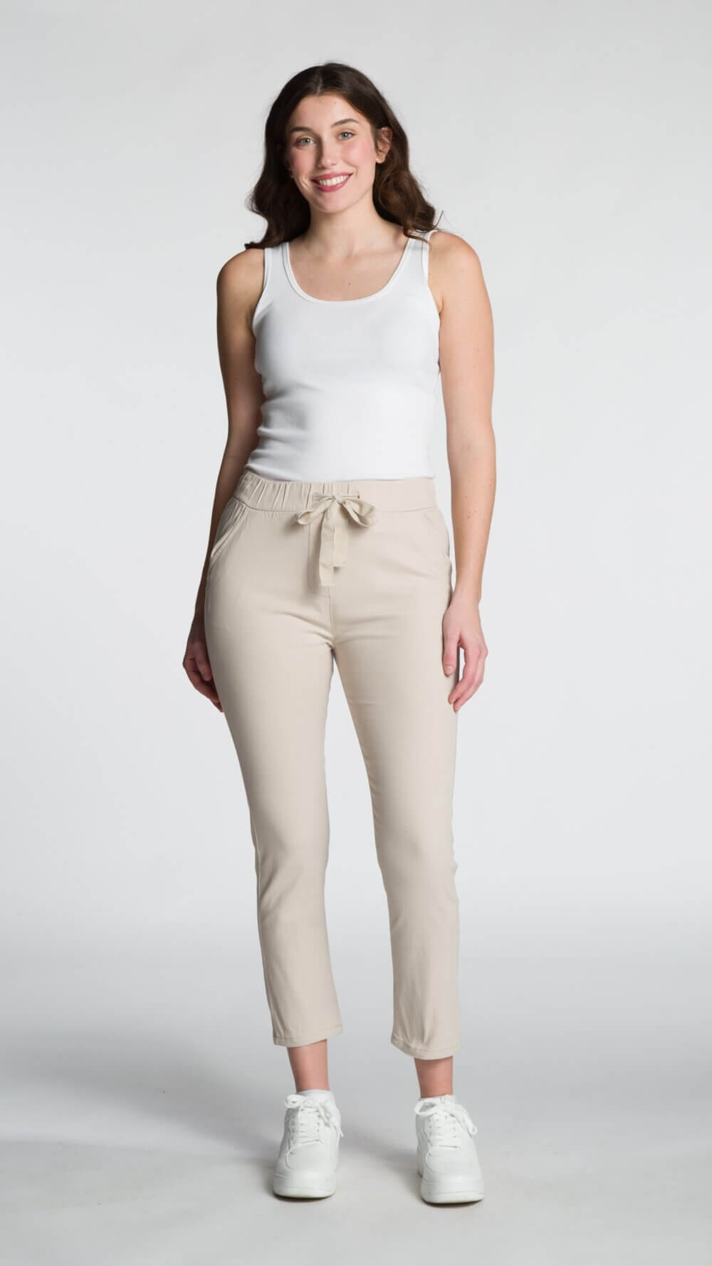 Pull-On Jogger Capri - Image 2
