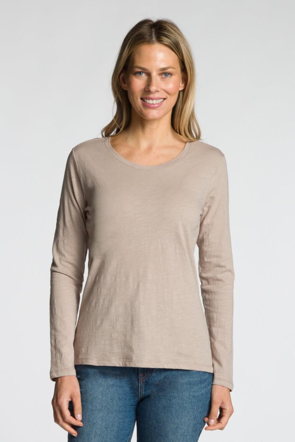 Long Sleeve Crew Neck T-Shirt - Image 5