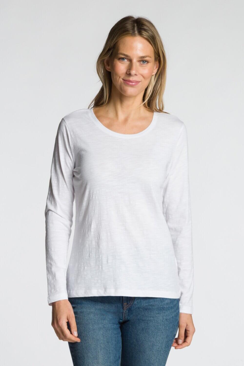 Long Sleeve Crew Neck T-Shirt - Image 3