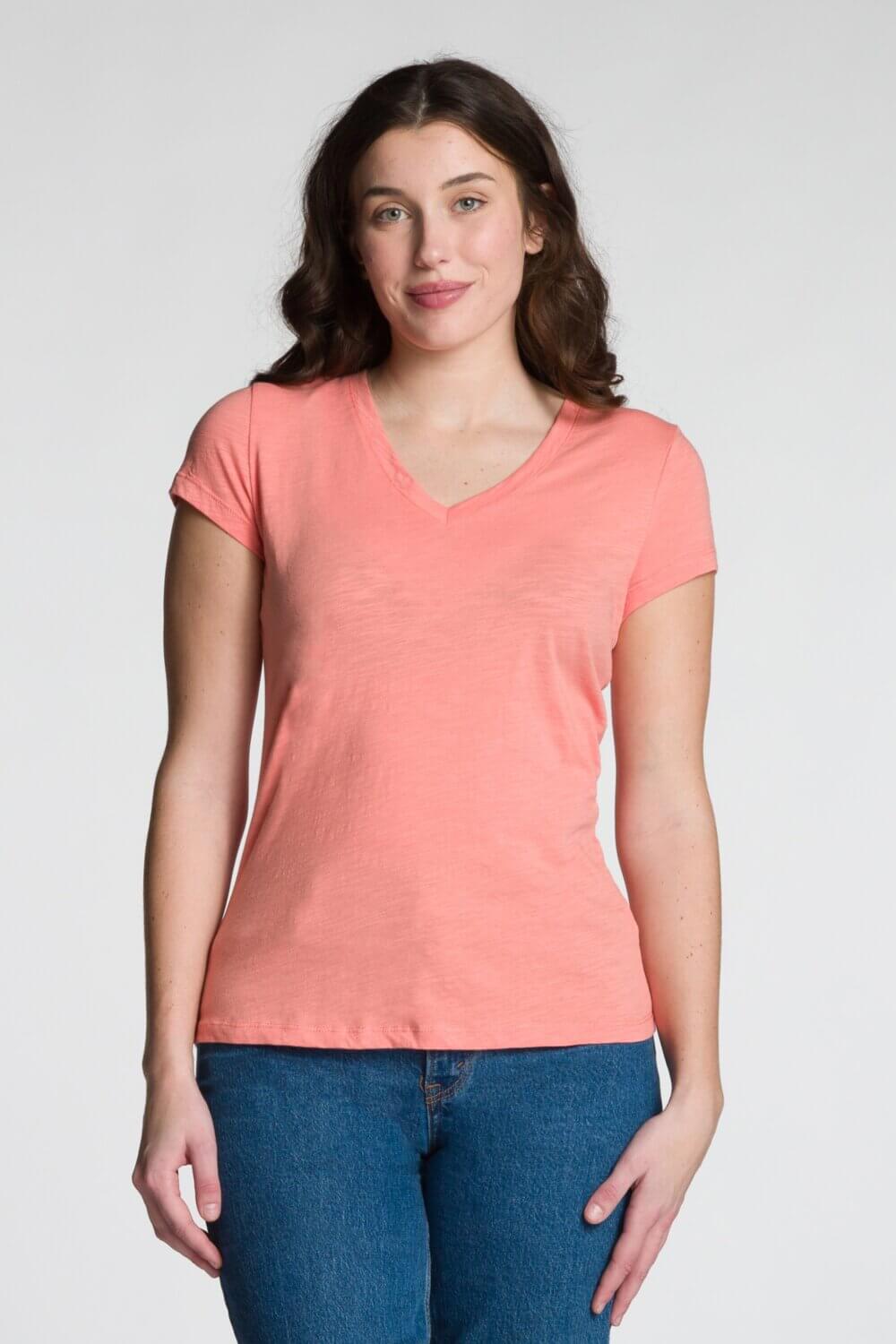 Short Sleeve V-Neck T-Shirt - Image 7