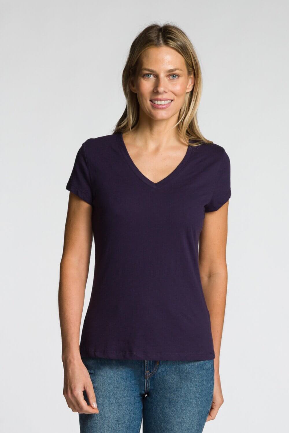Short Sleeve V-Neck T-Shirt - Image 4