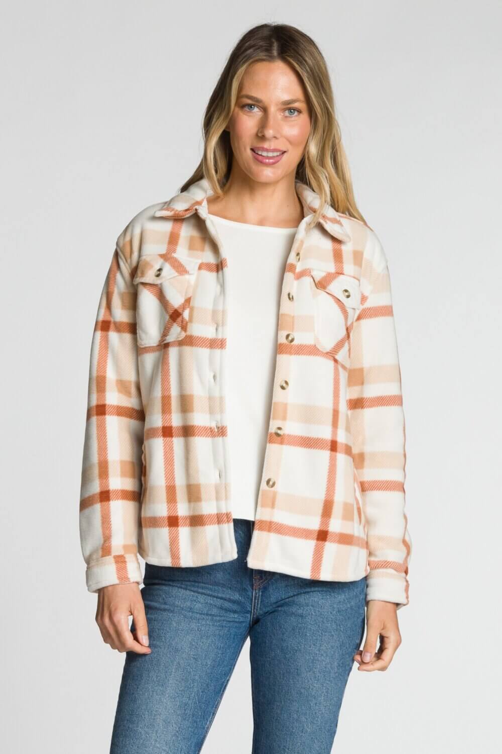 Sherpa Lined Fleece Jacket - Image 5