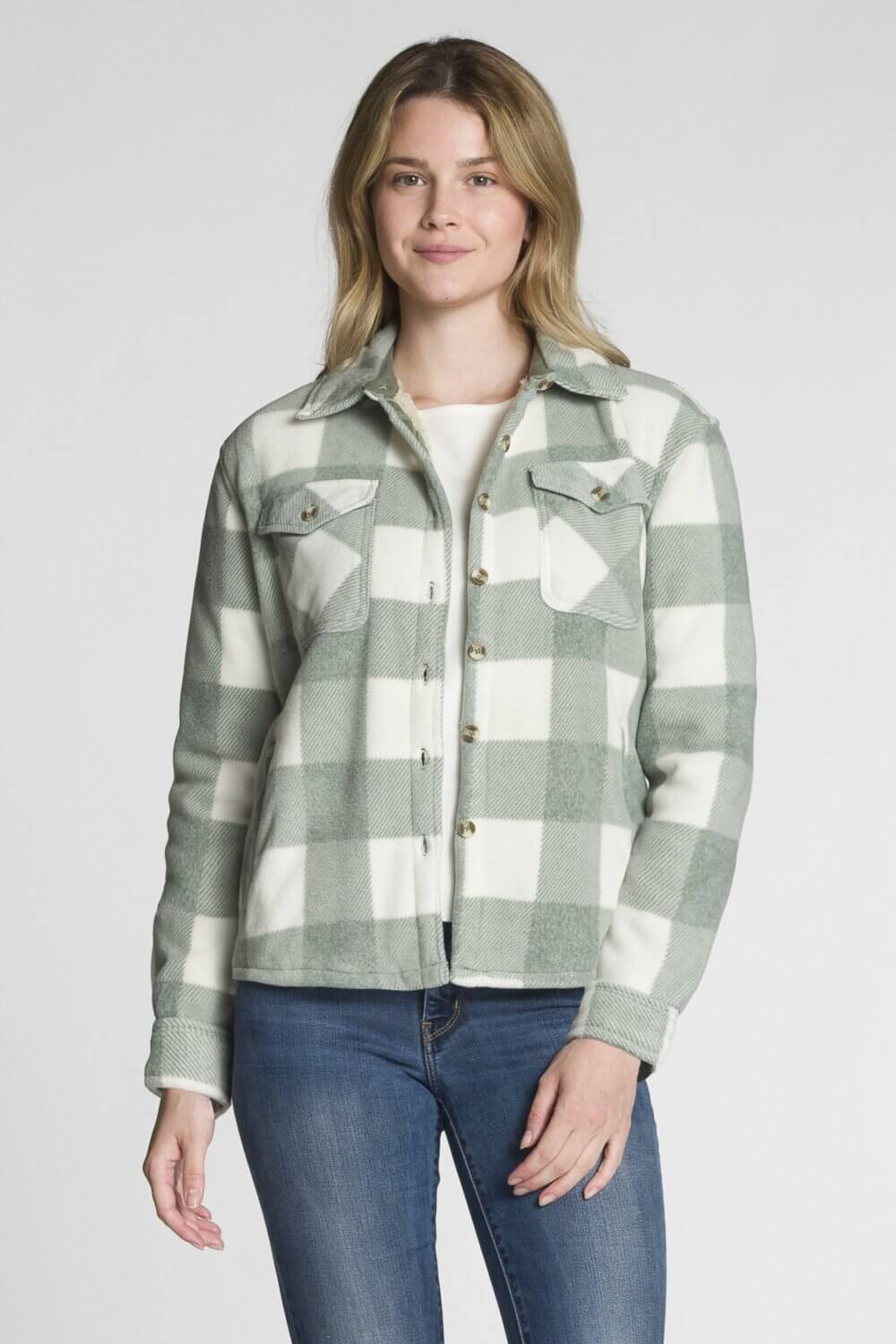 Sherpa Lined Fleece Jacket - Image 3